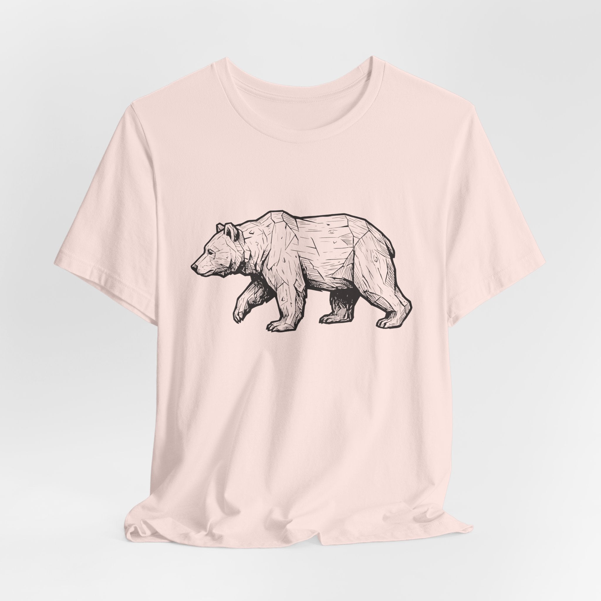 Grizzly Bear Sketch | Nature Graphic Tee