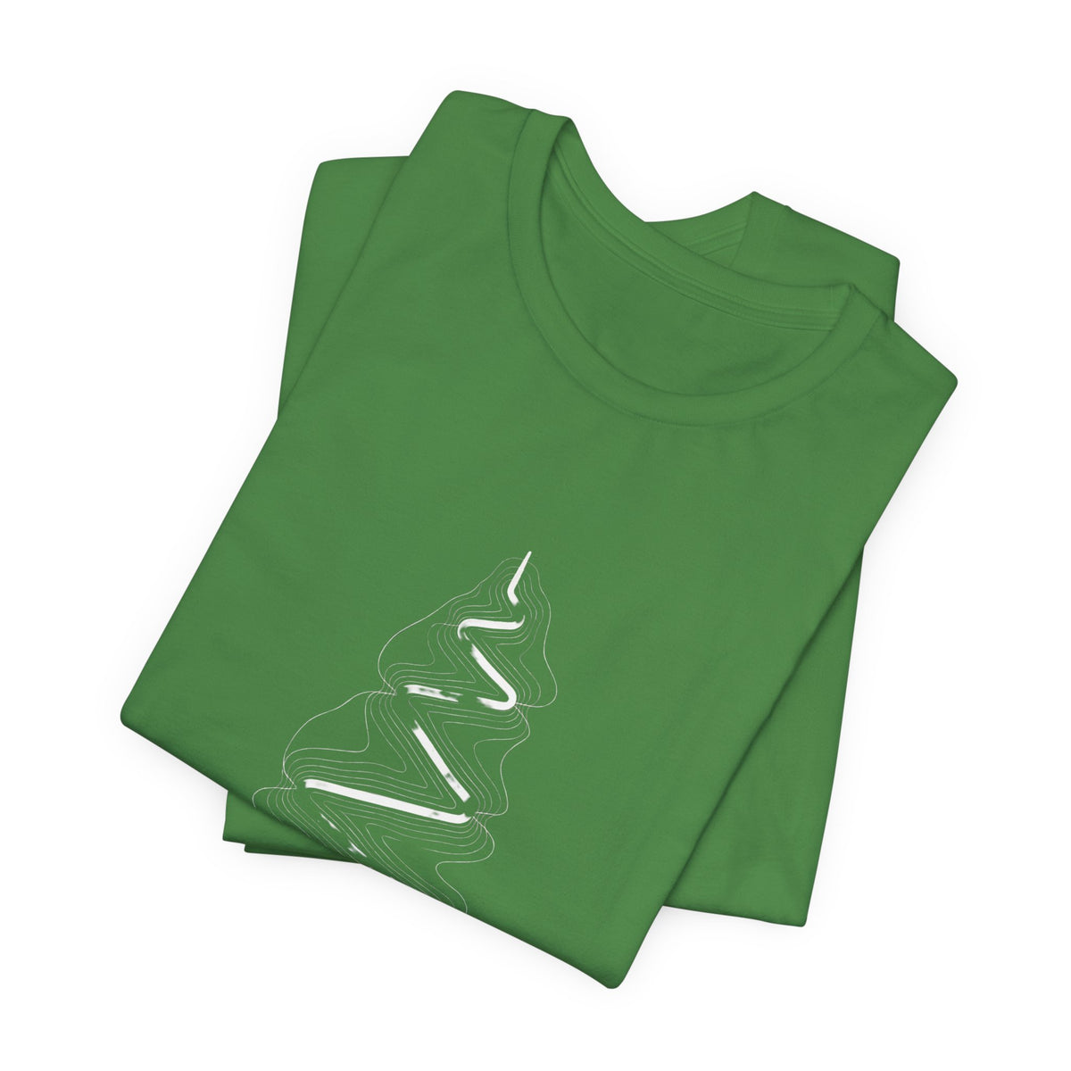 Switchback Trail | Minimalist Topo Line Art Graphic Tee
