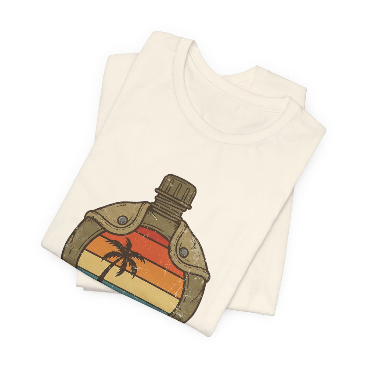 Tropical Island Canteen | Vintage Adventure Graphic Tee