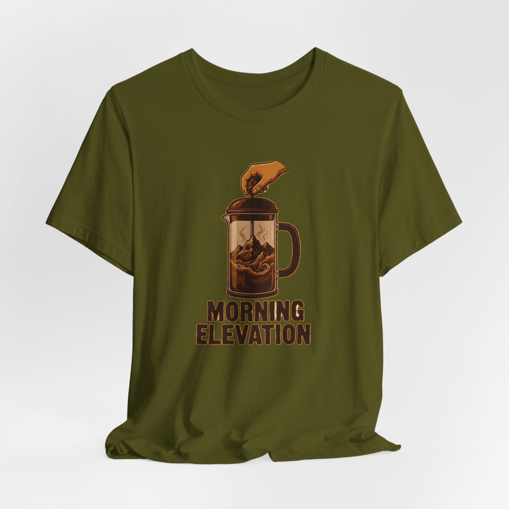 Morning Elevation | Coffee Mountain Graphic Tee