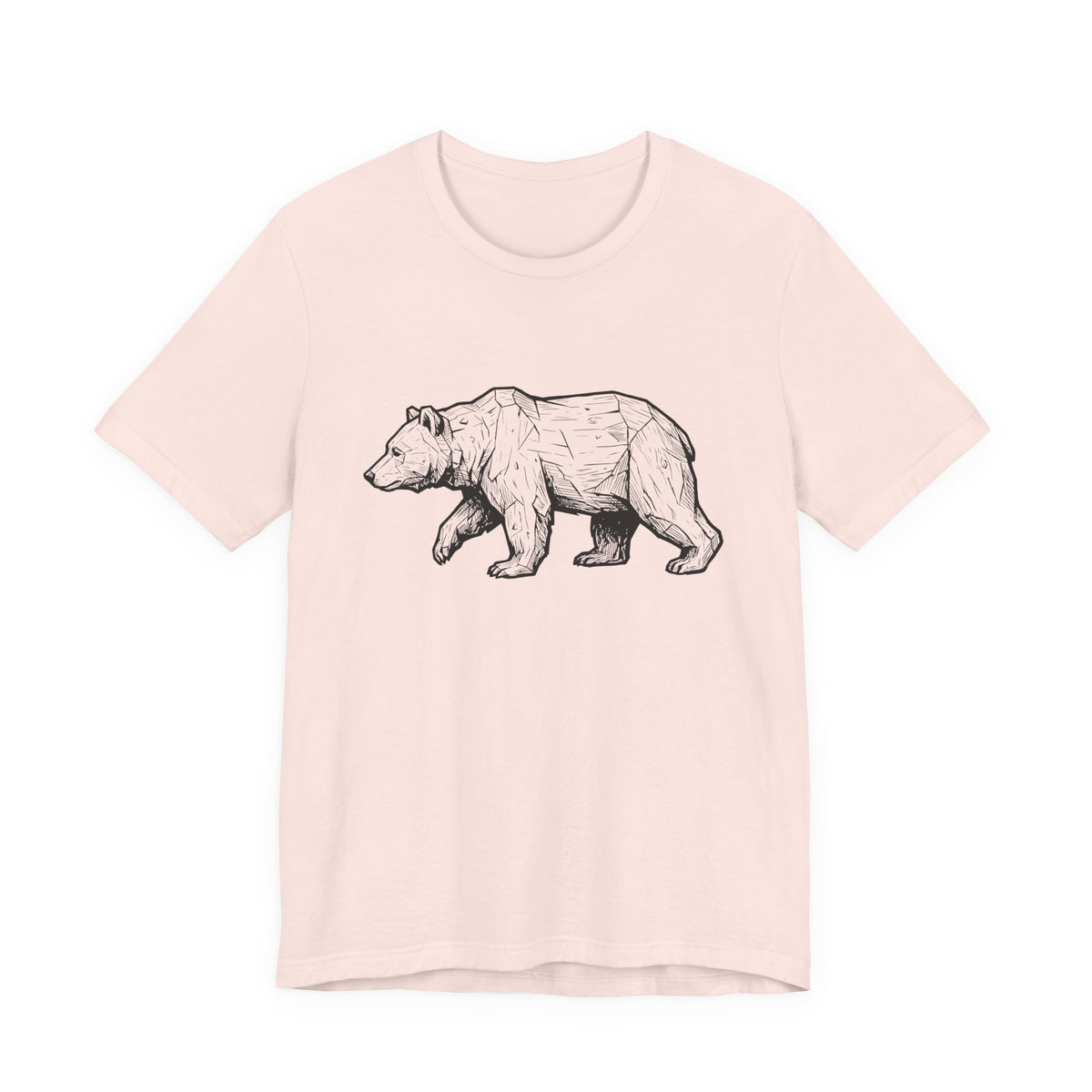 Grizzly Bear Sketch | Nature Graphic Tee