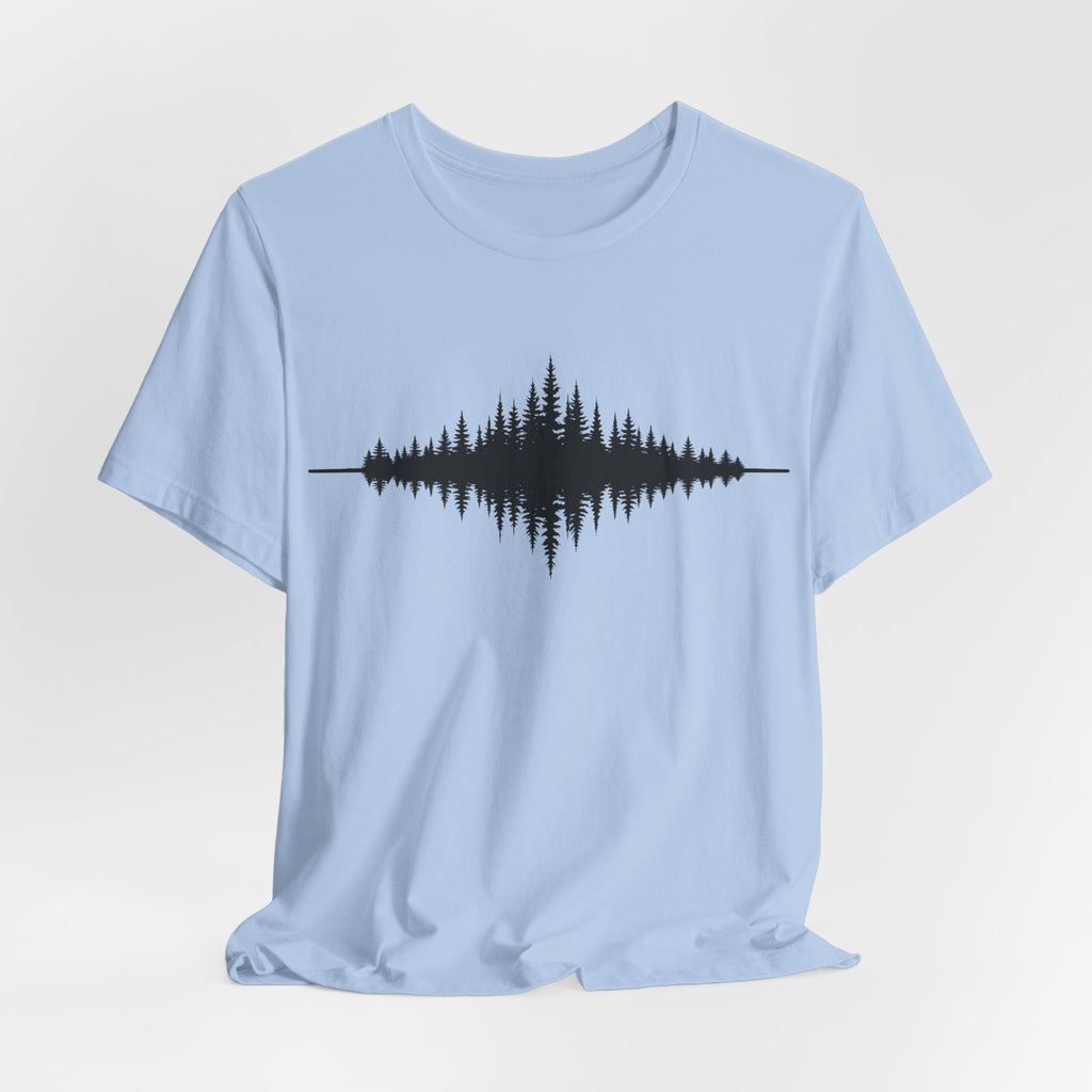 Forest Sound Wave | Nature Graphic Tee