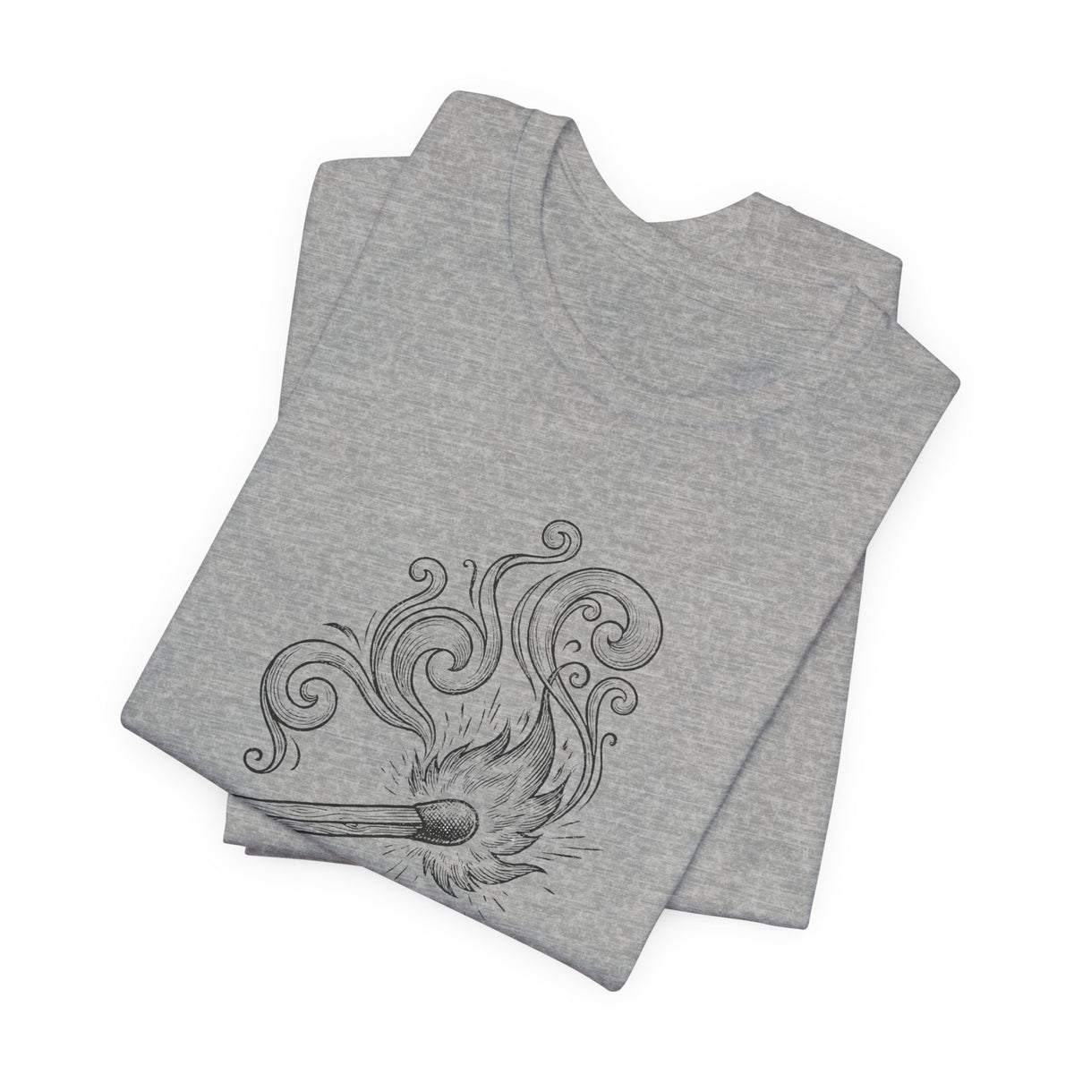 Campfire Spark Swirl | Nature Graphic Tee