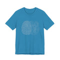 Topographic Map Art | Nature Graphic Tee