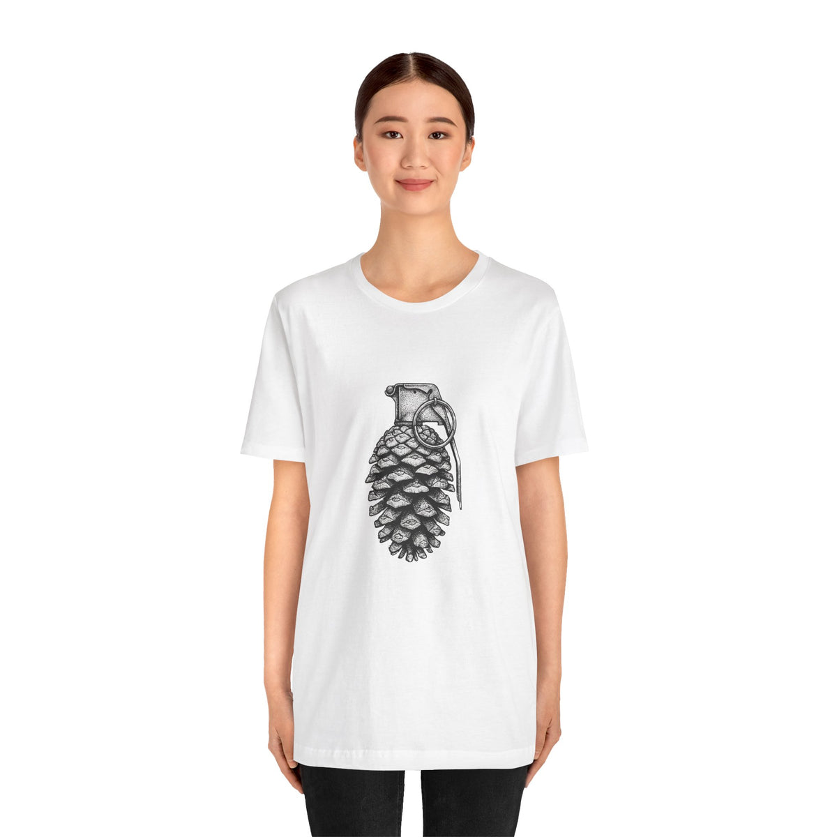 Pine Cone Grenade | Nature Graphic Tee