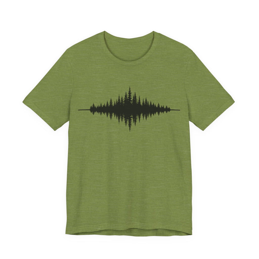 Forest Sound Wave | Nature Graphic Tee
