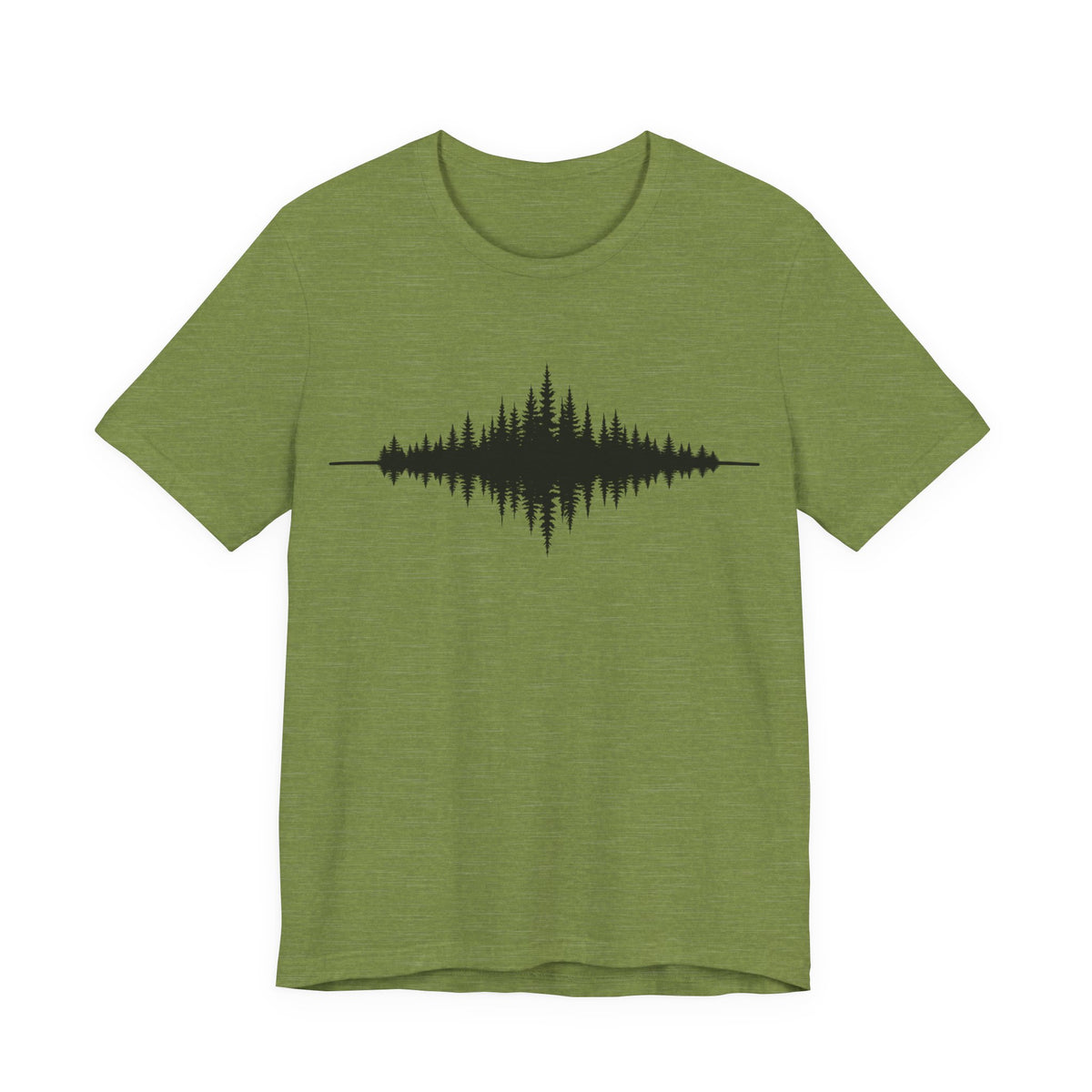 Forest Sound Wave | Nature Graphic Tee