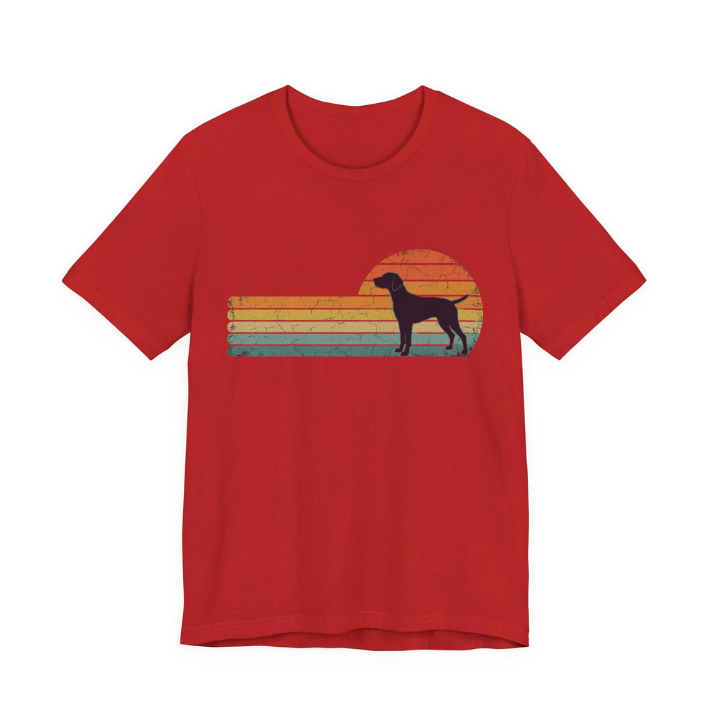 Retro Vizsla Sunset | Dog Lover Graphic Tee