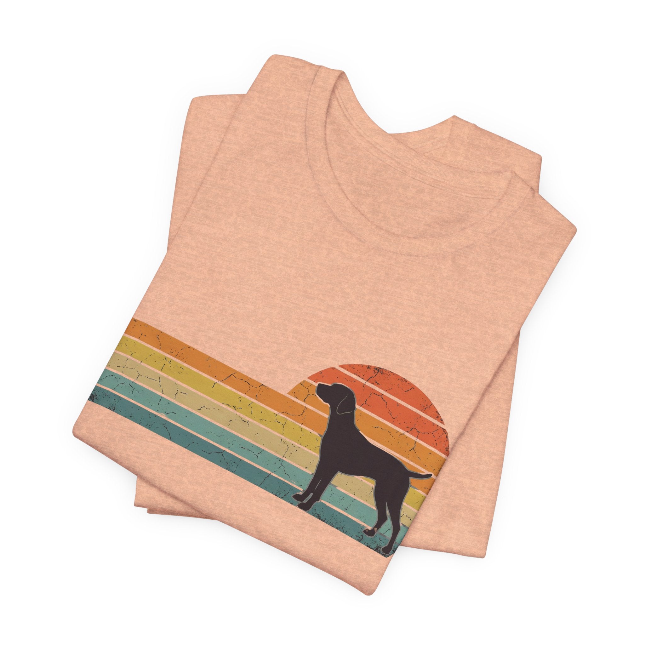 Retro Vizsla Sunset | Dog Lover Graphic Tee