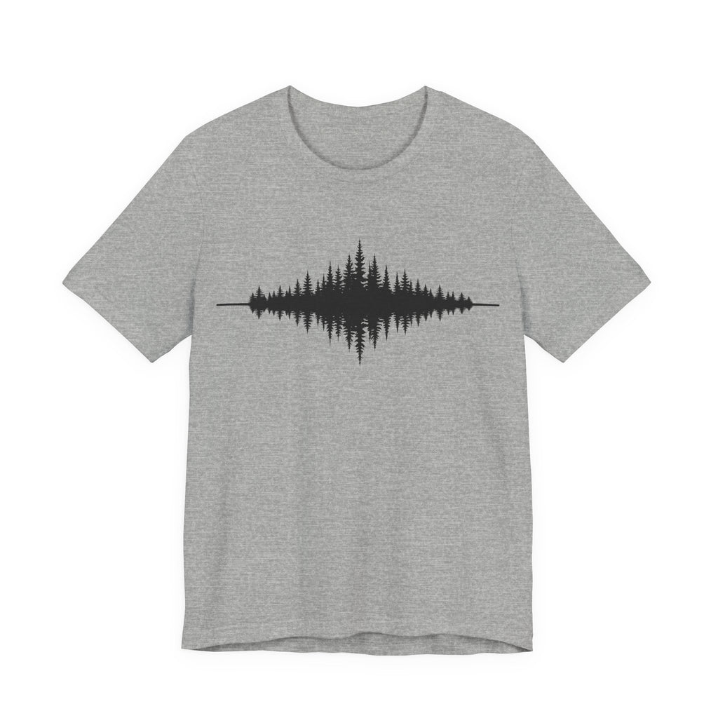 Forest Sound Wave | Nature Graphic Tee