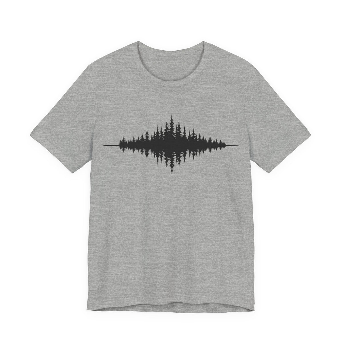 Forest Sound Wave | Nature Graphic Tee