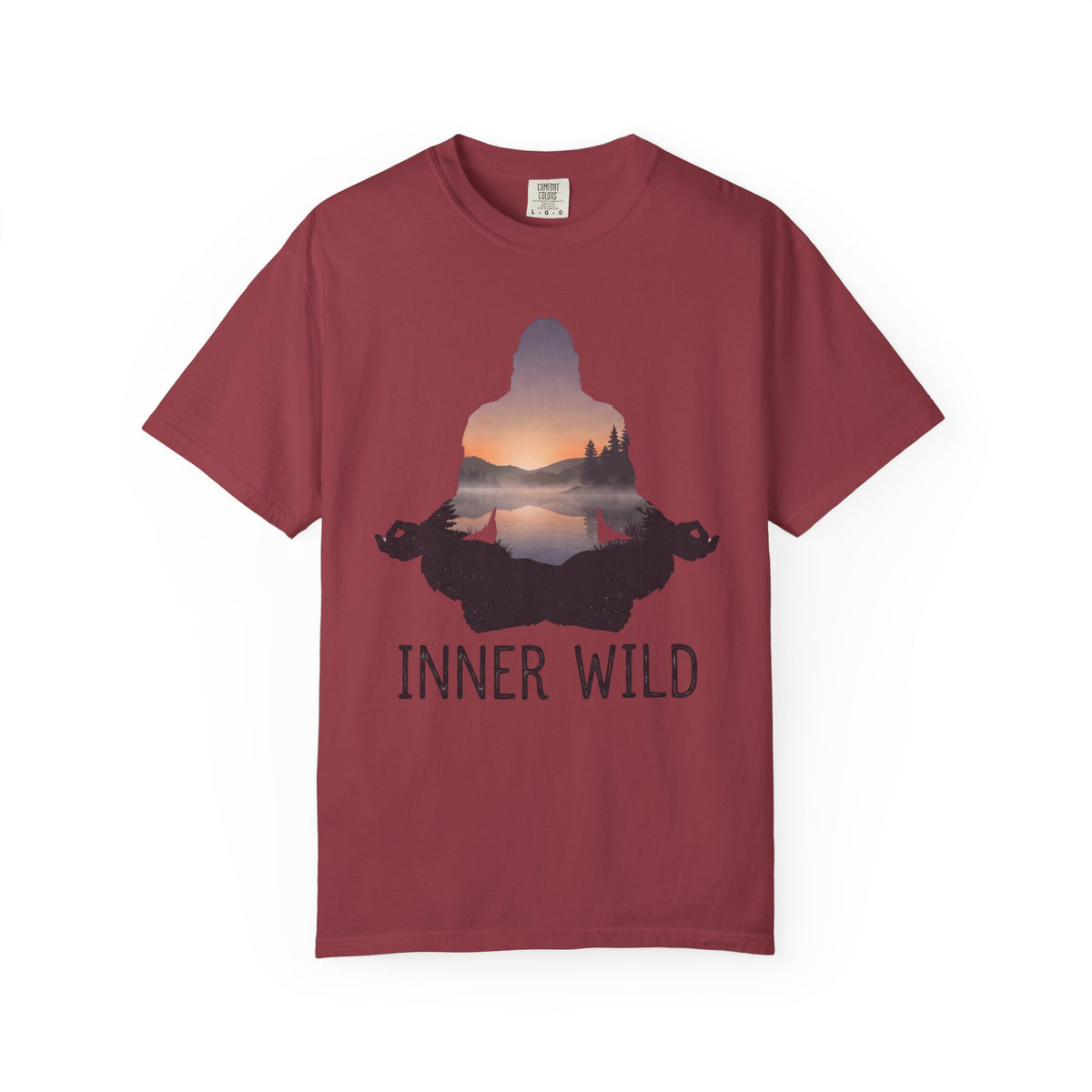 Inner Wild Meditation T-Shirt — Yoga & Nature Graphic Tee
