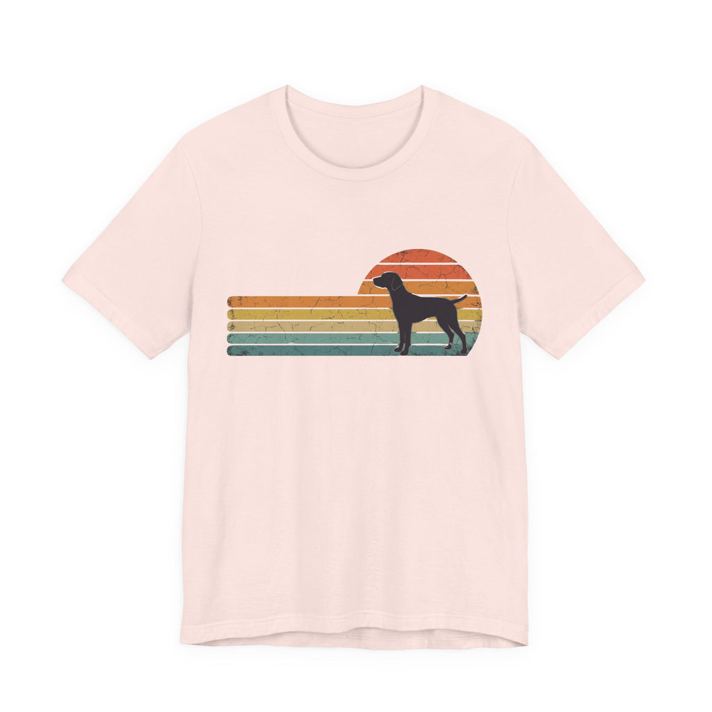 Retro Vizsla Sunset | Dog Lover Graphic Tee