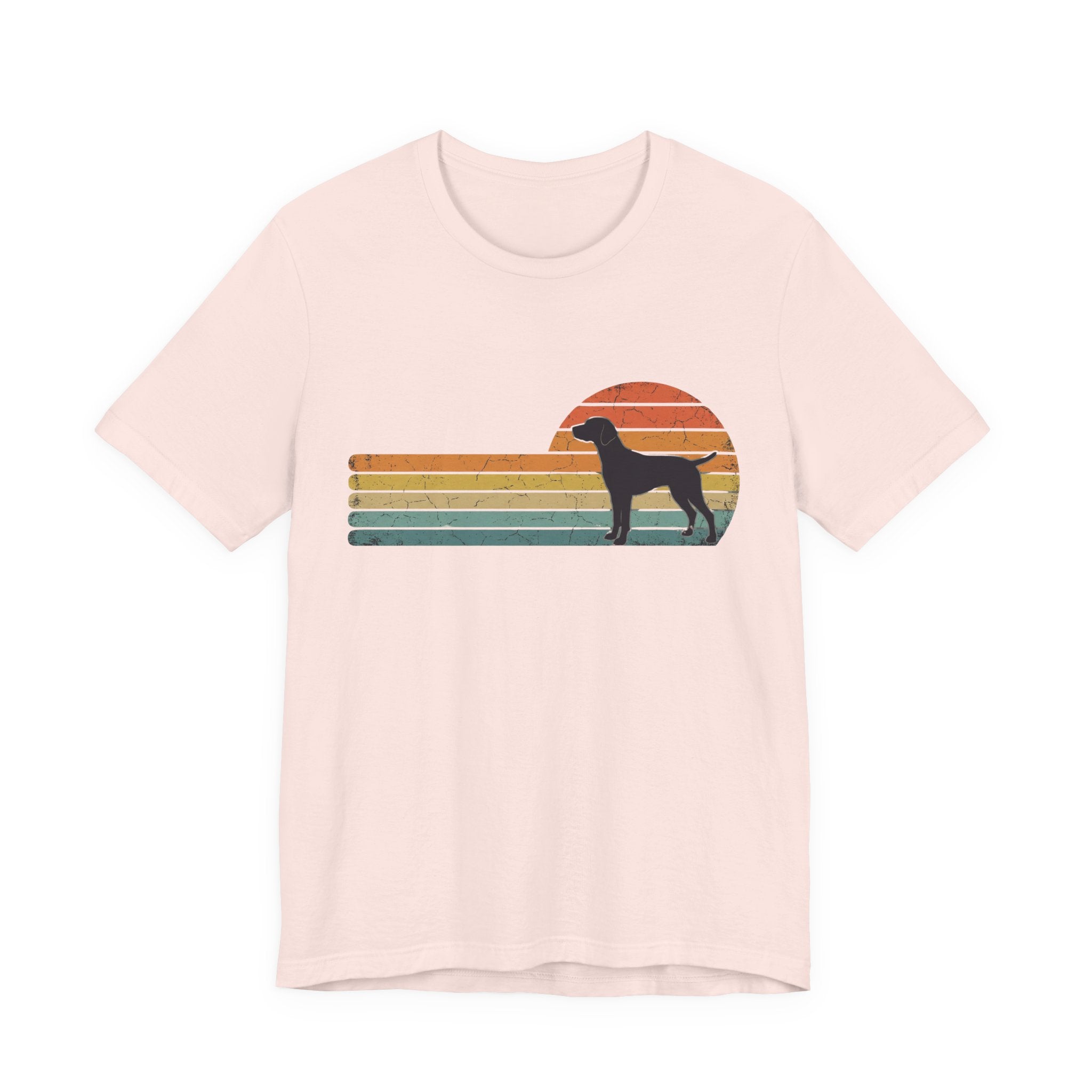 Retro Vizsla Sunset | Dog Lover Graphic Tee