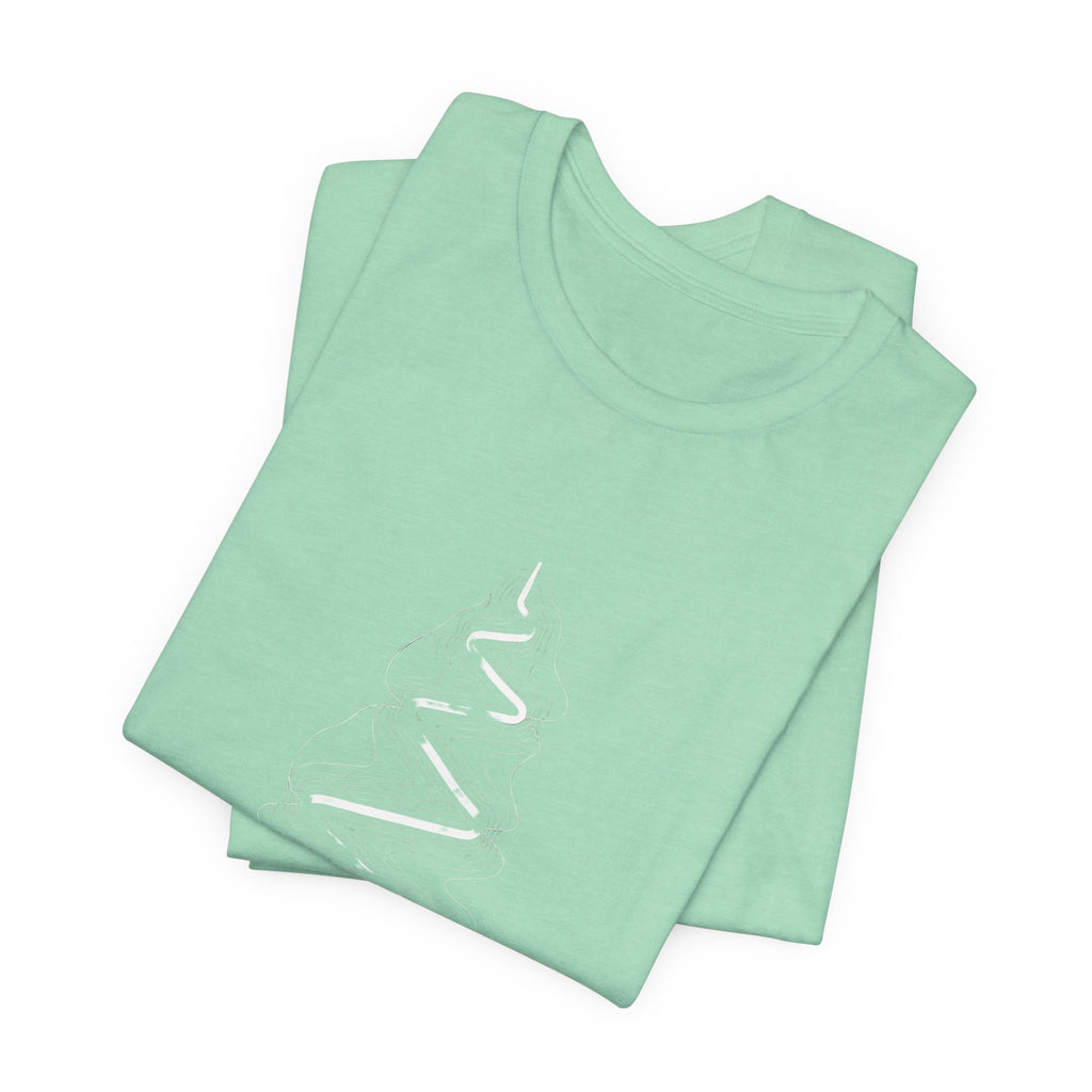 Switchback Trail | Minimalist Topo Line Art Graphic Tee