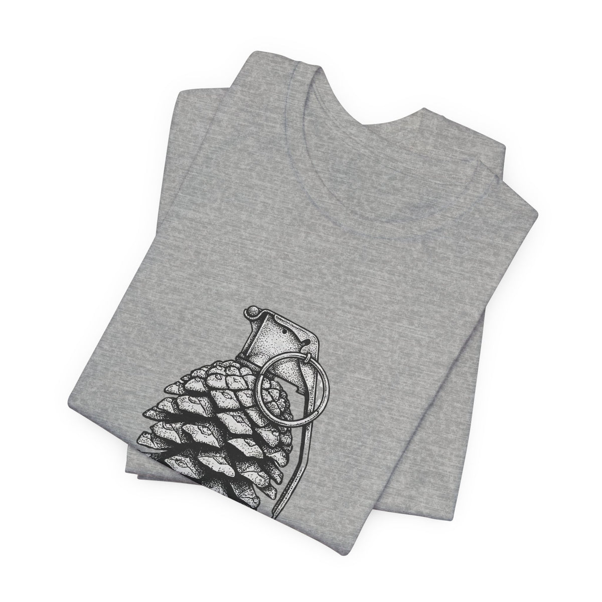 Pine Cone Grenade | Nature Graphic Tee