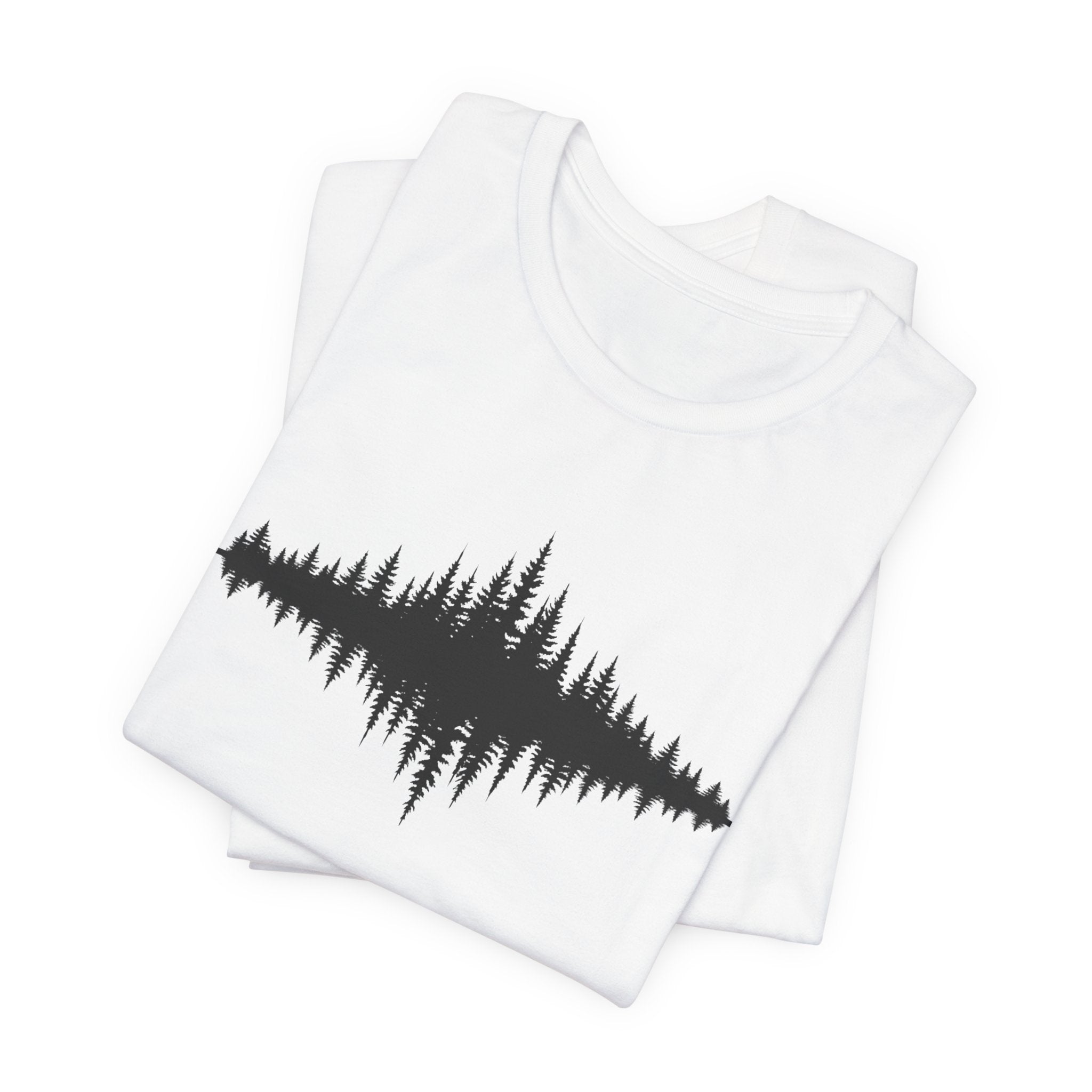 Forest Sound Wave | Nature Graphic Tee