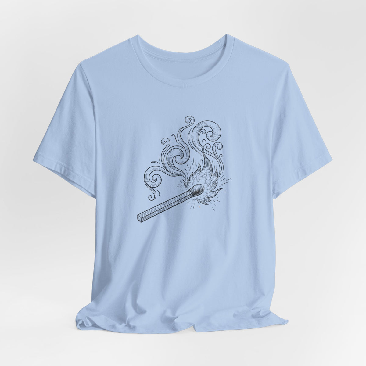 Campfire Spark Swirl | Nature Graphic Tee