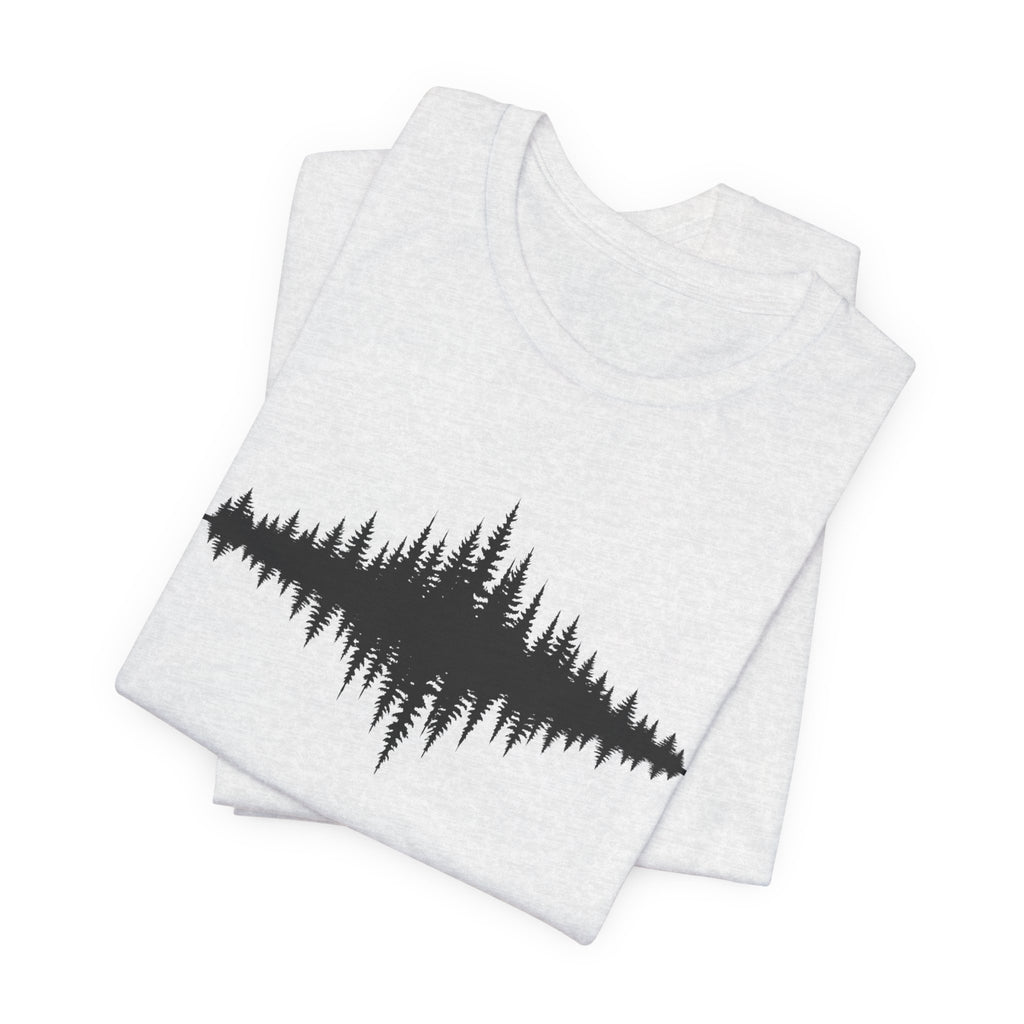 Forest Sound Wave | Nature Graphic Tee