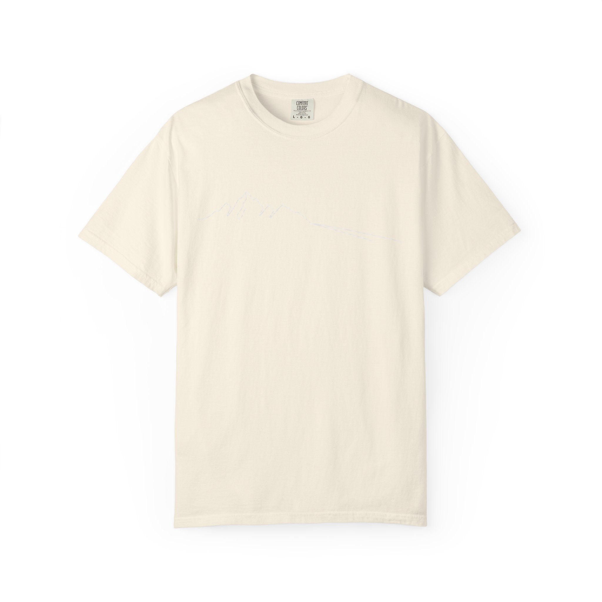 Mountain Outline T-Shirt — Minimalist Hiking Tee
