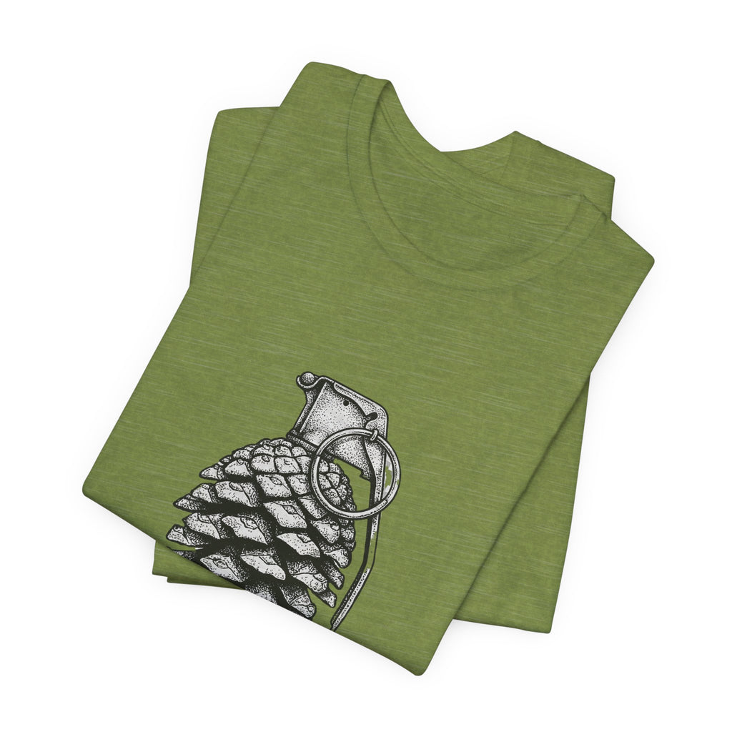 Pine Cone Grenade | Nature Graphic Tee