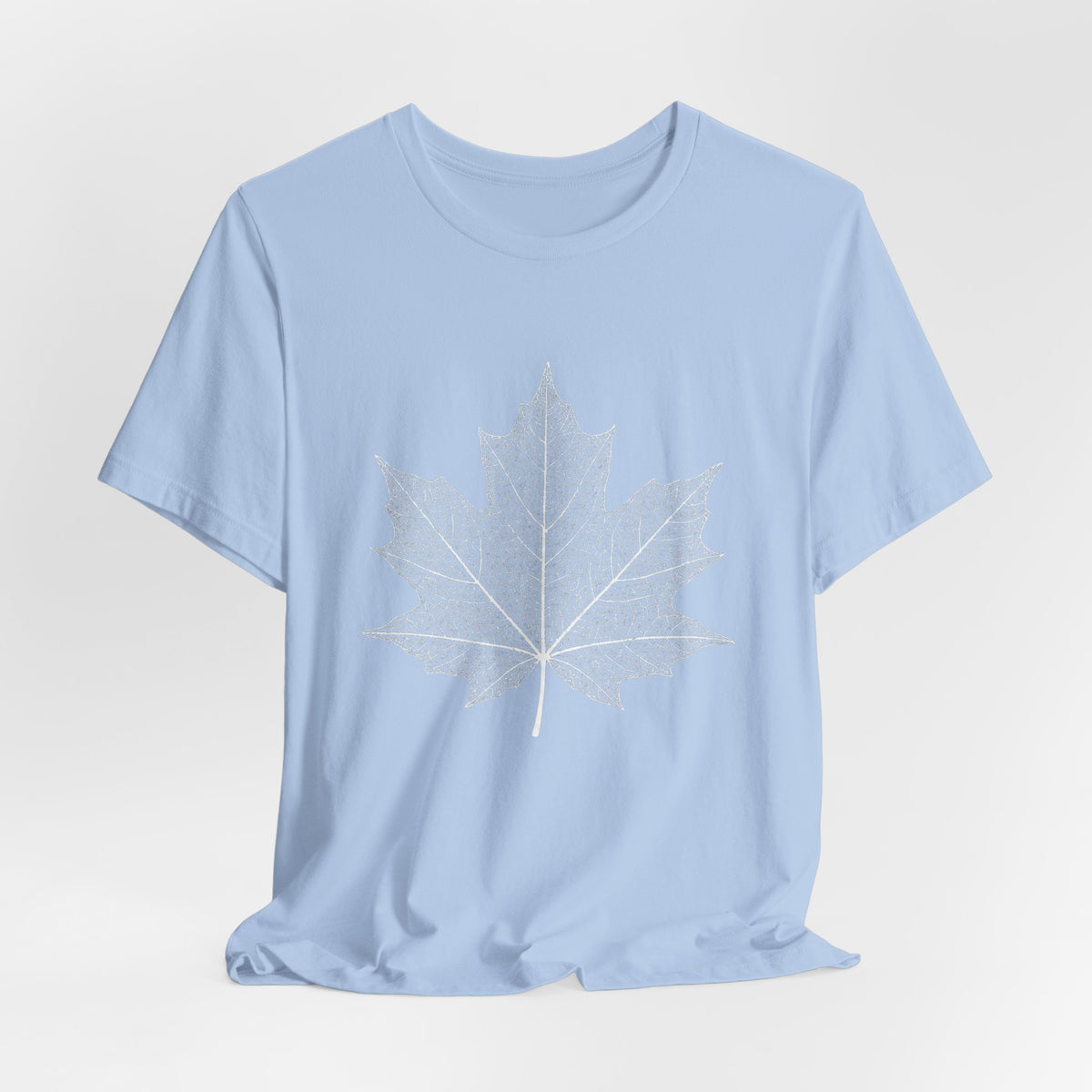 Maple Leaf Line Art | Nature Graphic Tee