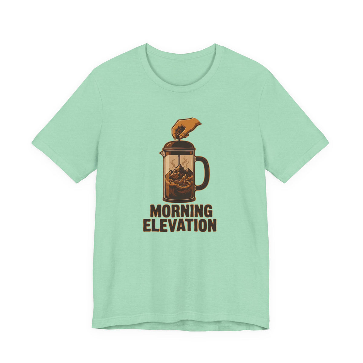 Morning Elevation | Coffee Mountain Graphic Tee