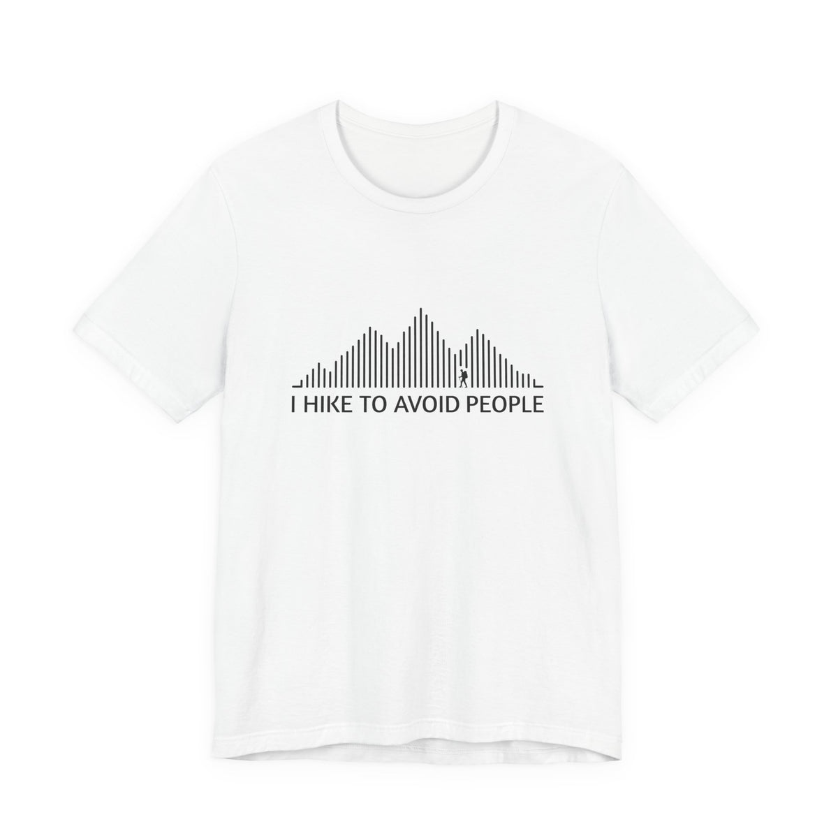 I Hike to Avoid People | Nature Graphic Tee