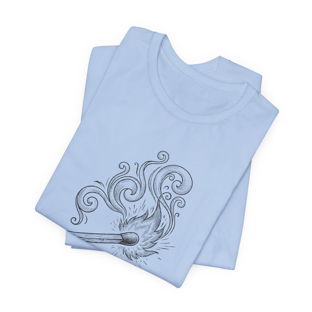 Campfire Spark Swirl | Nature Graphic Tee