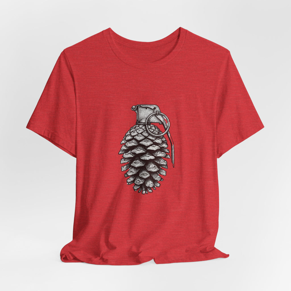 Pine Cone Grenade | Nature Graphic Tee