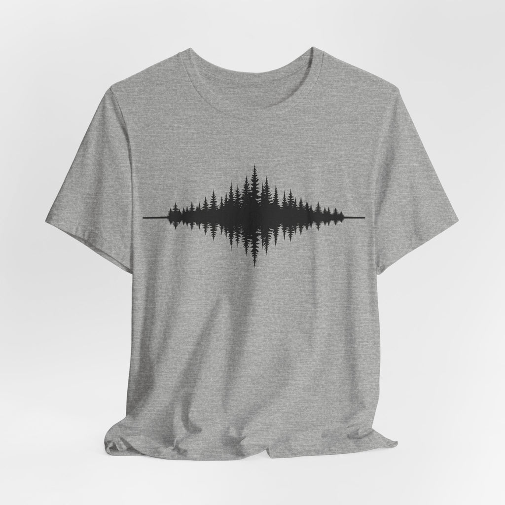Forest Sound Wave | Nature Graphic Tee