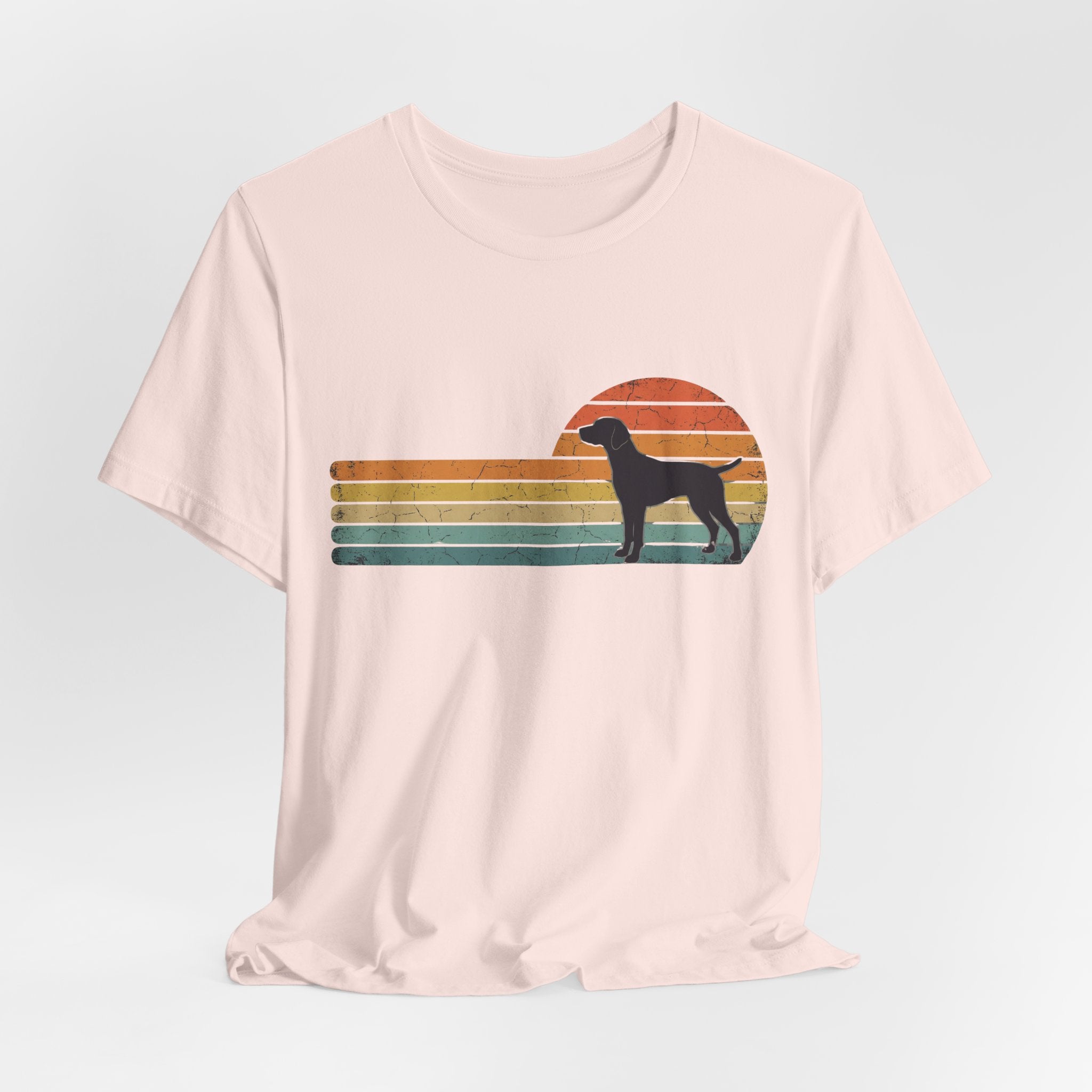 Retro Vizsla Sunset | Dog Lover Graphic Tee