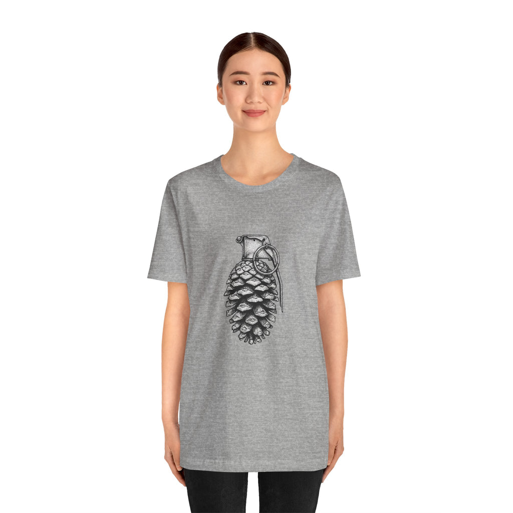 Pine Cone Grenade | Nature Graphic Tee