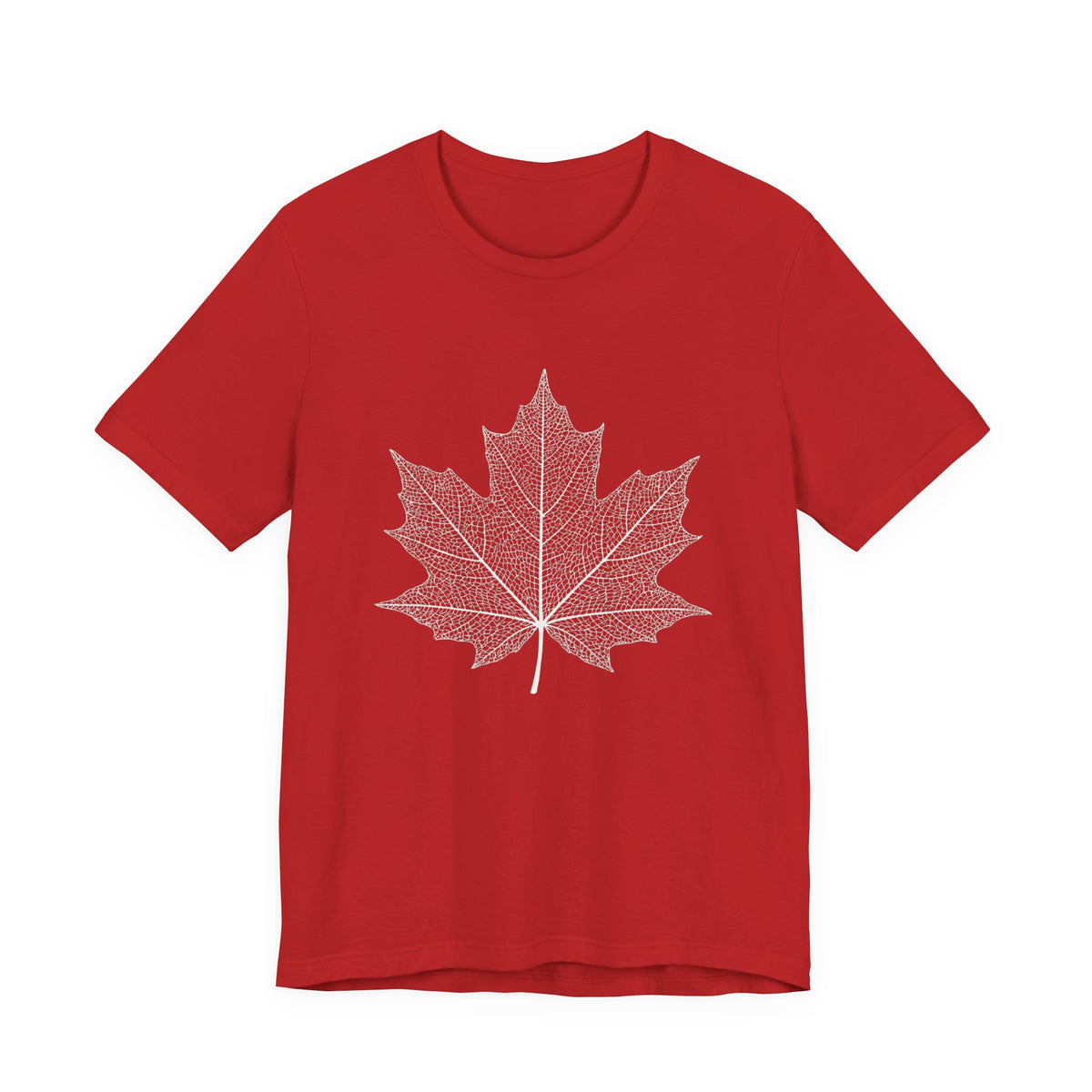 Maple Leaf Line Art | Nature Graphic Tee