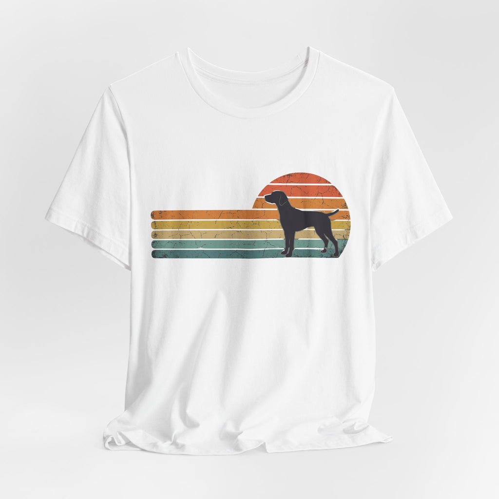 Retro Vizsla Sunset | Dog Lover Graphic Tee