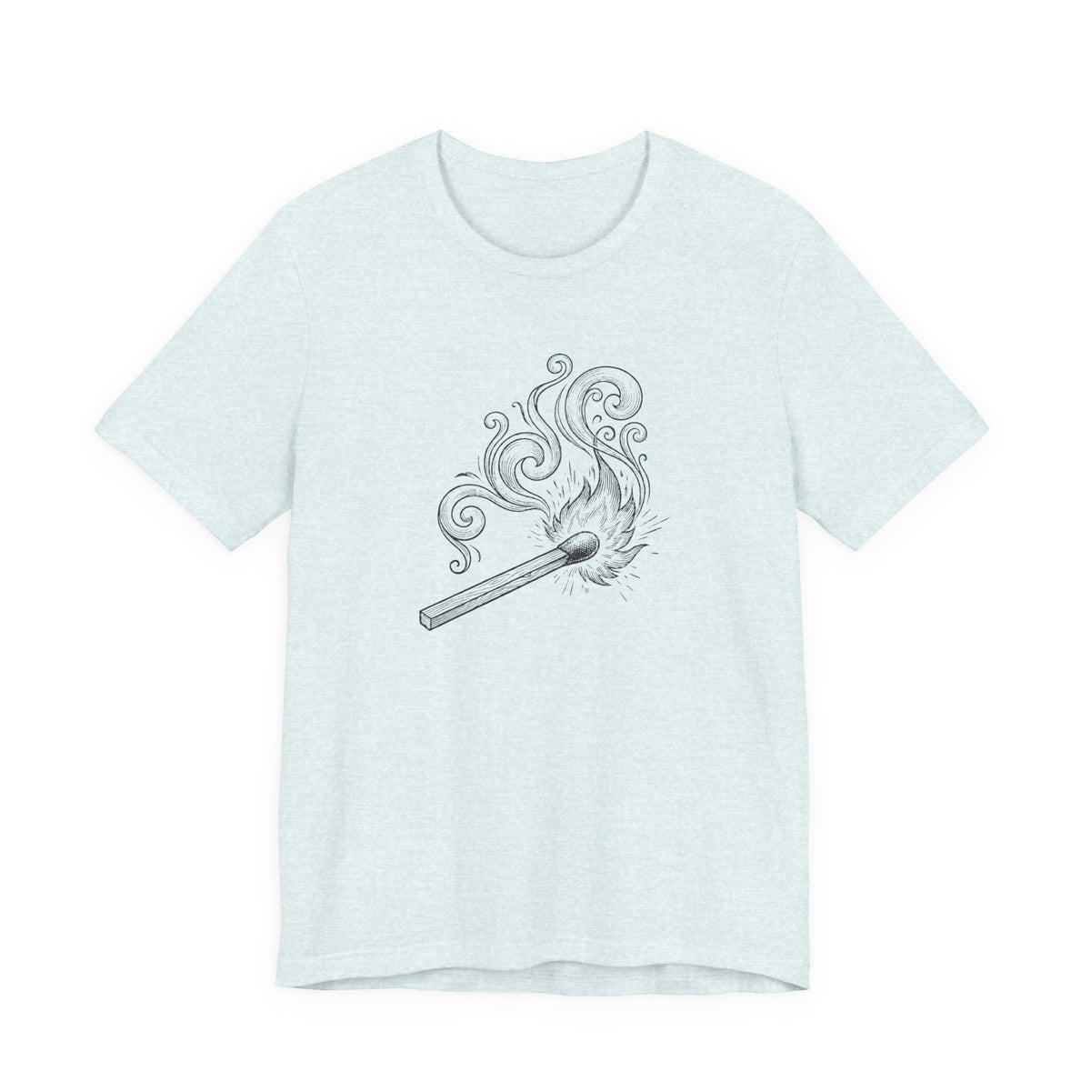 Campfire Spark Swirl | Nature Graphic Tee