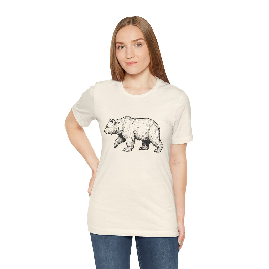Grizzly Bear Sketch | Nature Graphic Tee