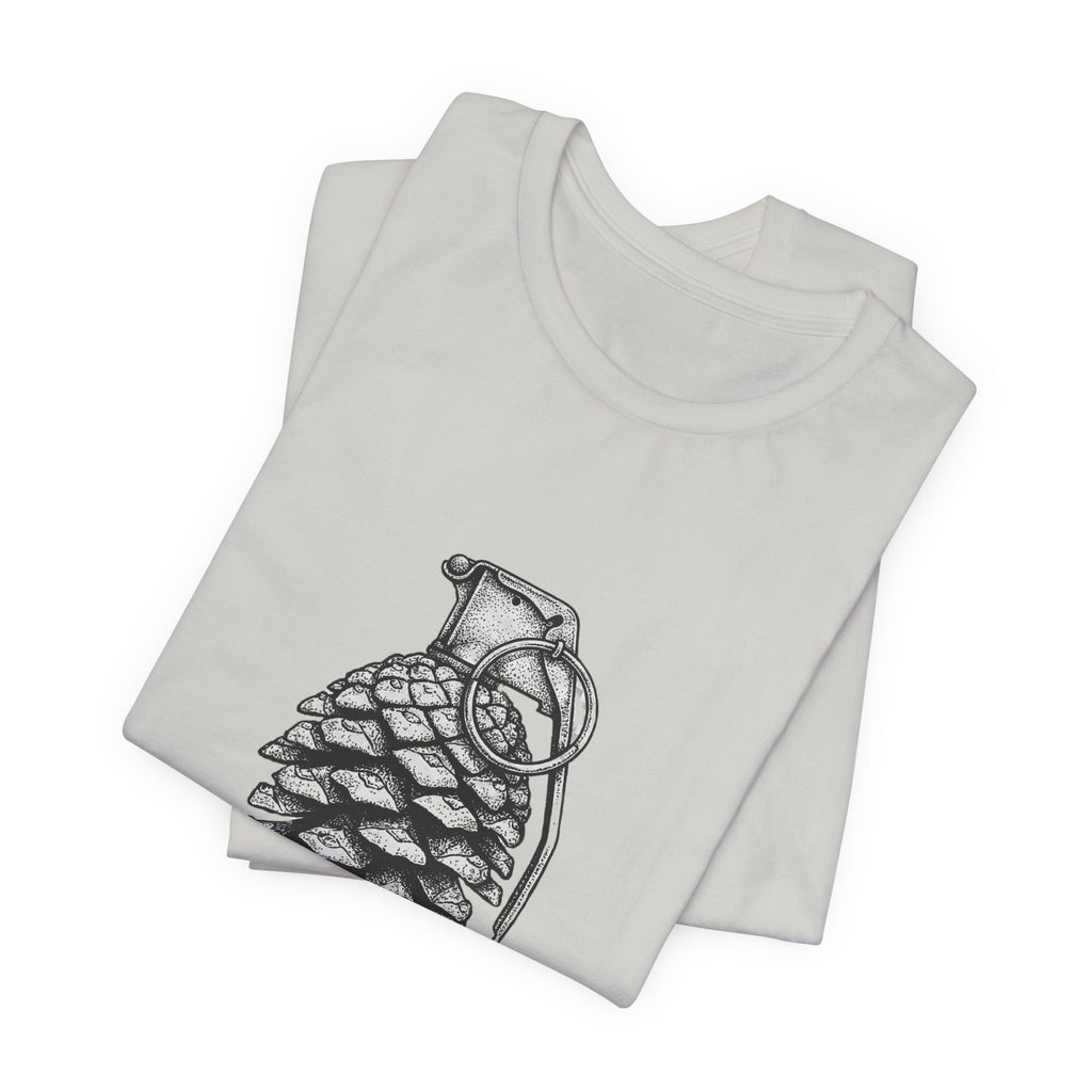 Pine Cone Grenade | Nature Graphic Tee