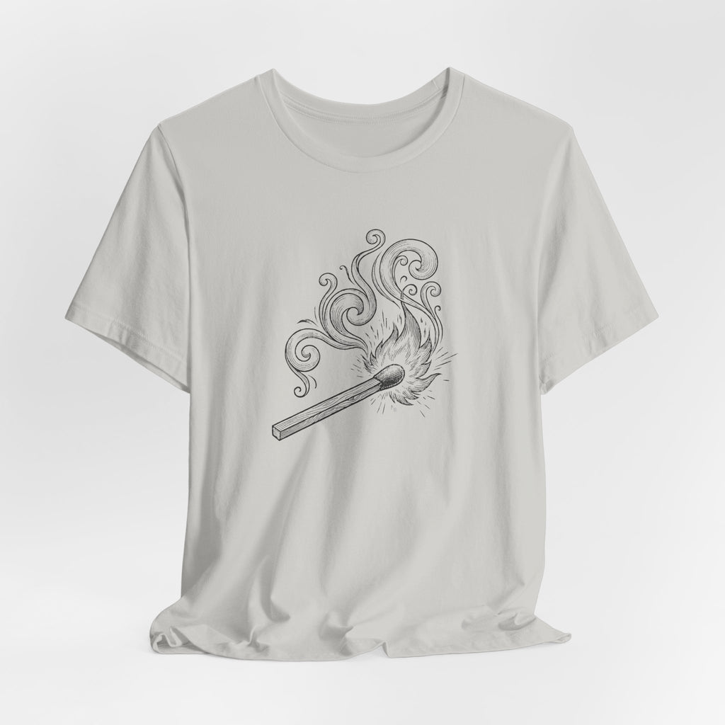 Campfire Spark Swirl | Nature Graphic Tee