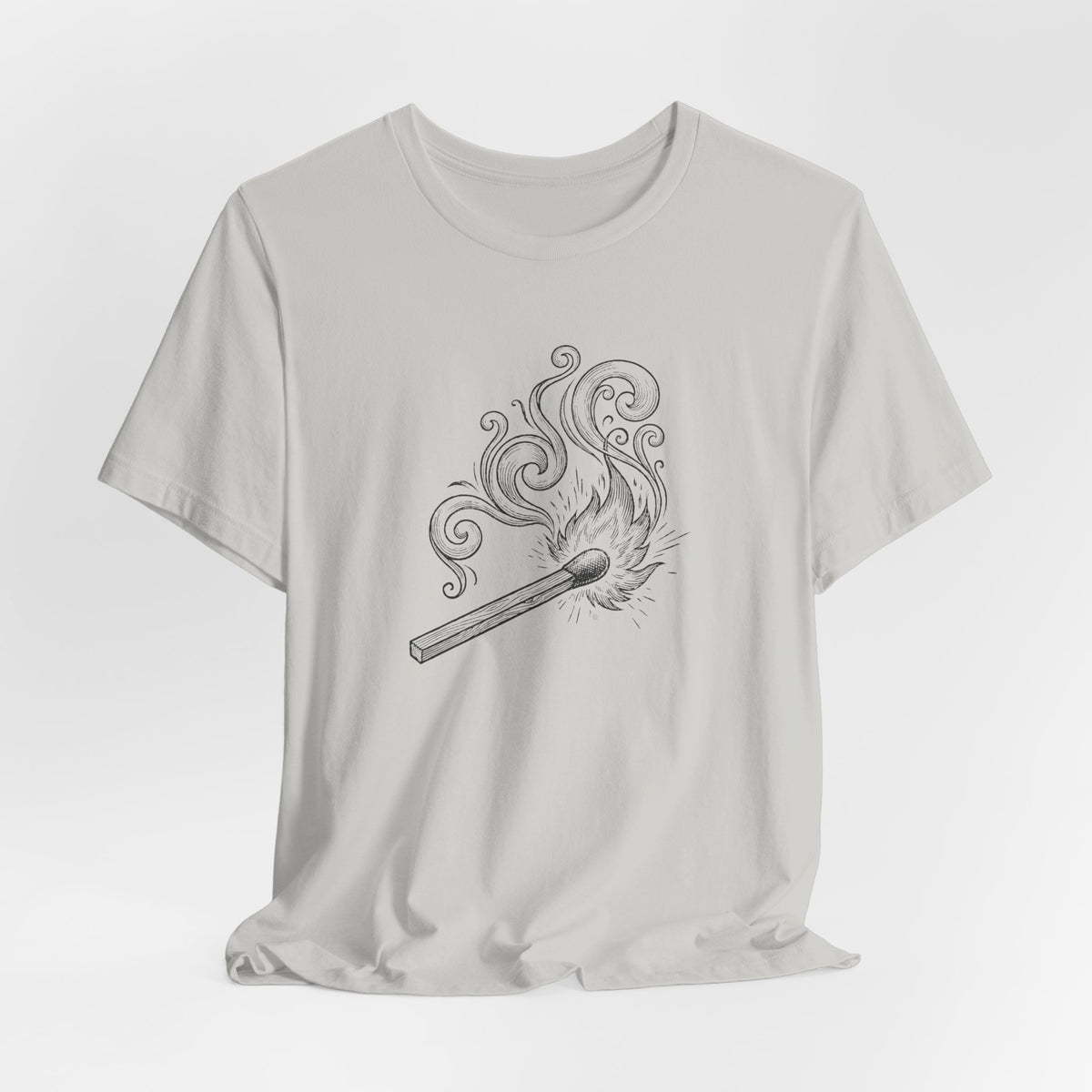 Campfire Spark Swirl | Nature Graphic Tee