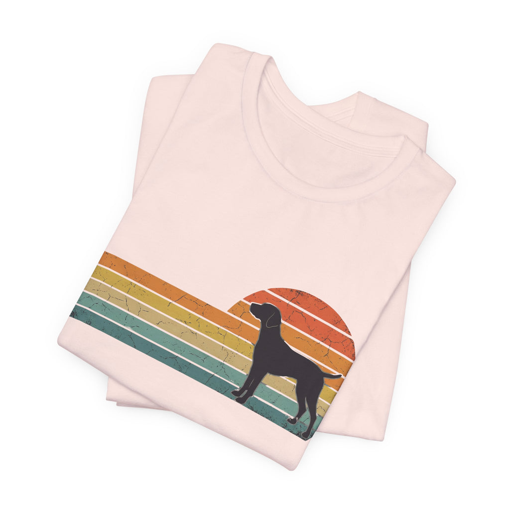 Retro Vizsla Sunset | Dog Lover Graphic Tee