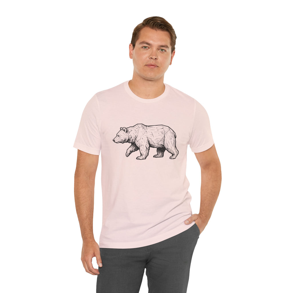Grizzly Bear Sketch | Nature Graphic Tee