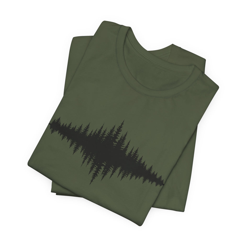Forest Sound Wave | Nature Graphic Tee