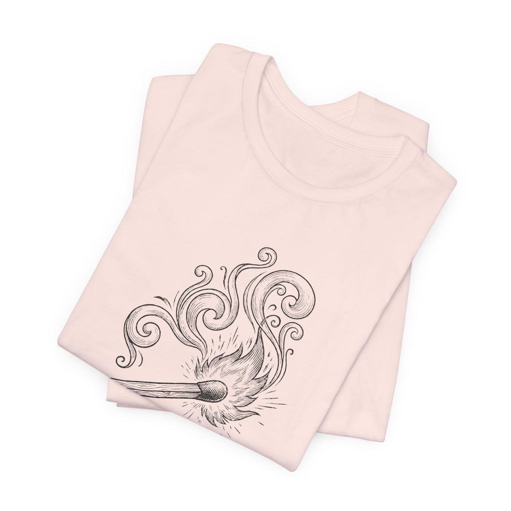 Campfire Spark Swirl | Nature Graphic Tee