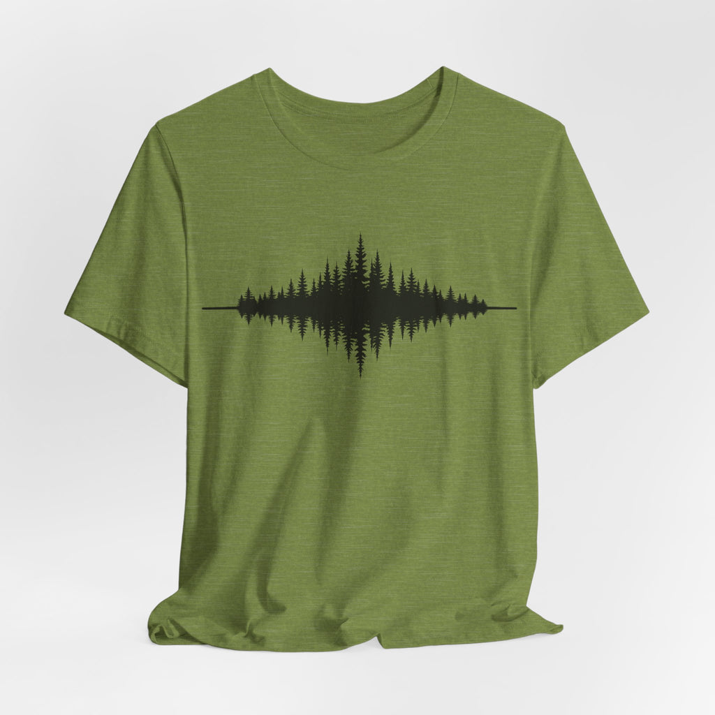 Forest Sound Wave | Nature Graphic Tee