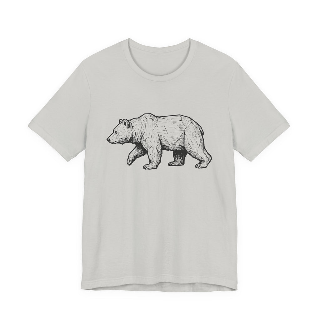Grizzly Bear Sketch | Nature Graphic Tee