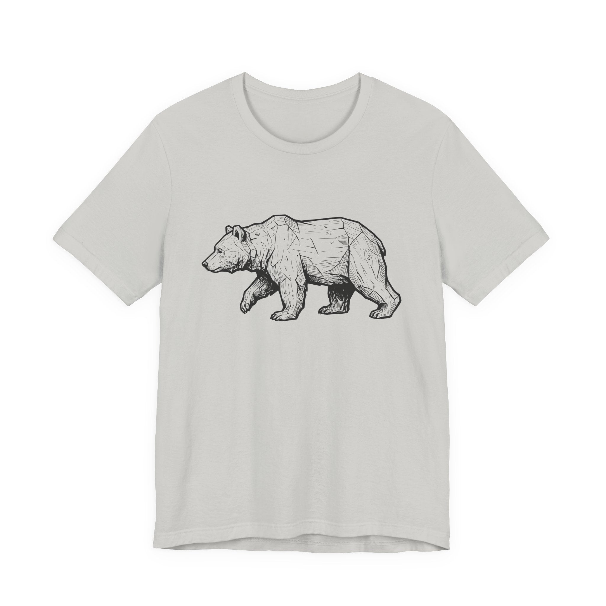 Grizzly Bear Sketch | Nature Graphic Tee