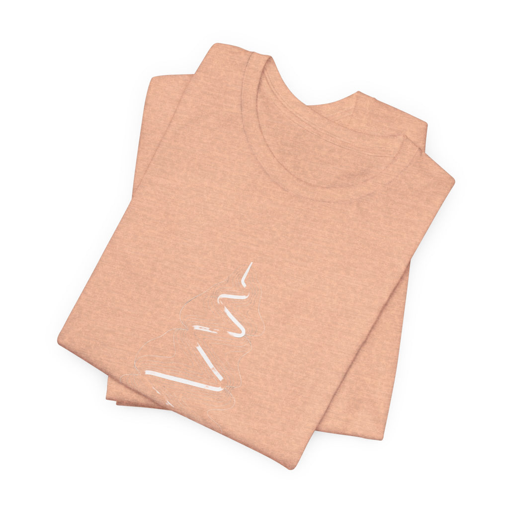 Switchback Trail | Minimalist Topo Line Art Graphic Tee