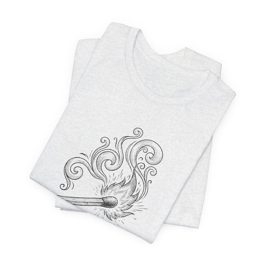 Campfire Spark Swirl | Nature Graphic Tee