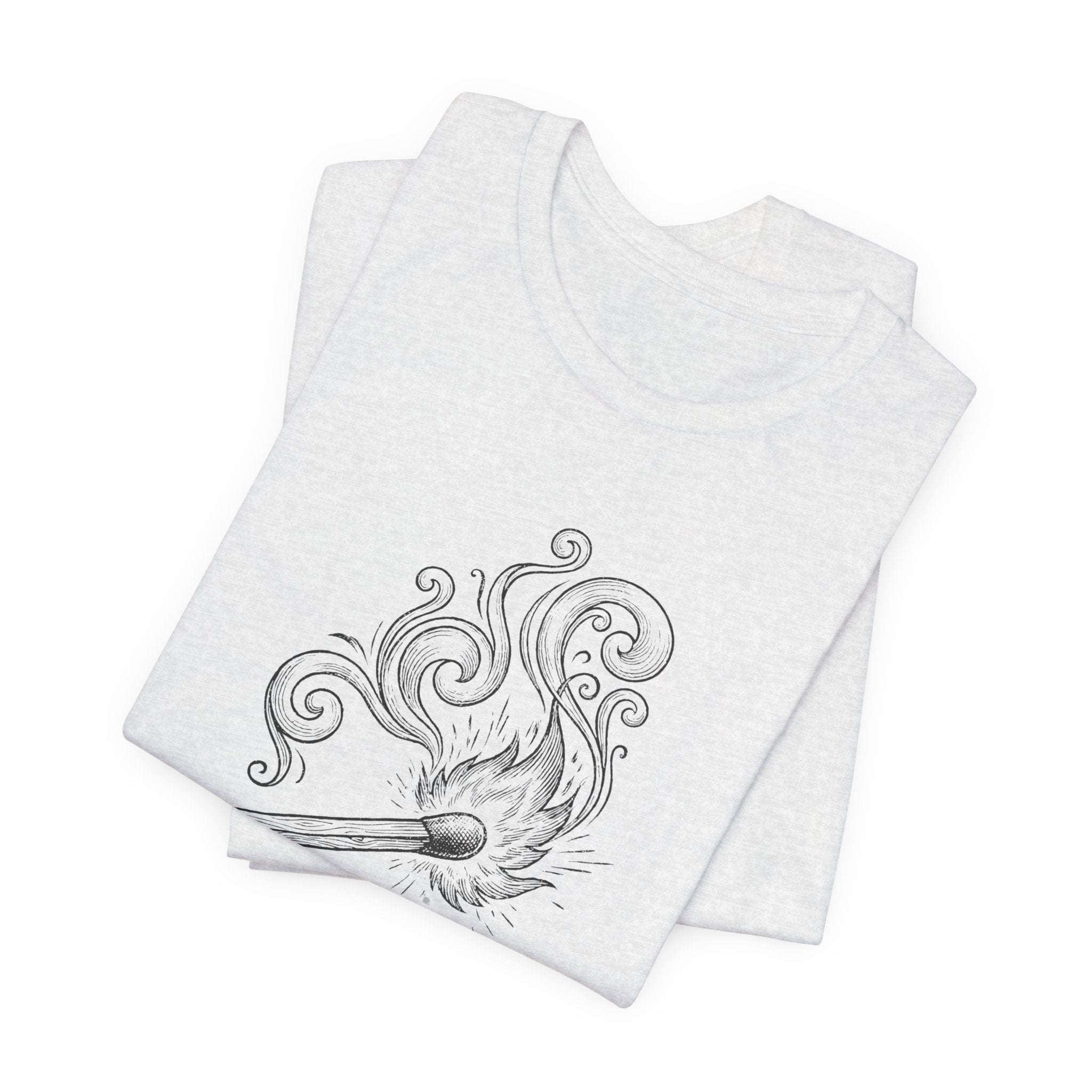 Campfire Spark Swirl | Nature Graphic Tee